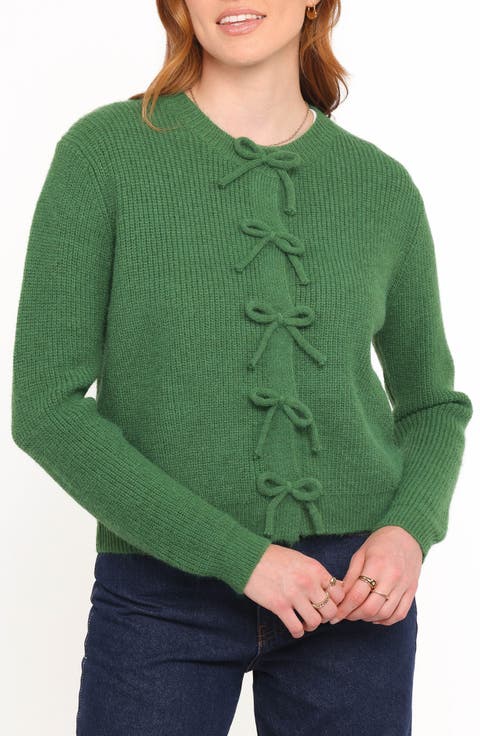 Wilde Bow Front Cardigan