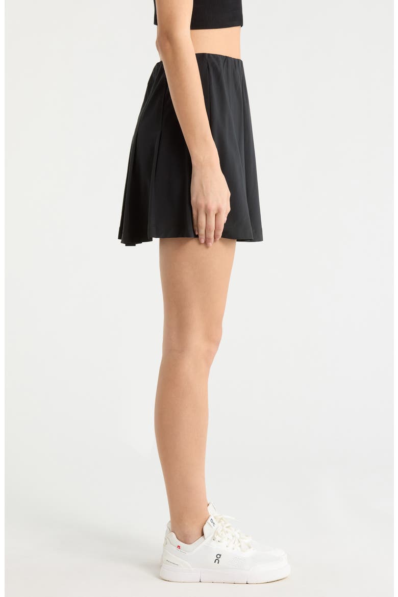 Ashe Pleated Miniskirt, Alternate, color, SHEPHERD