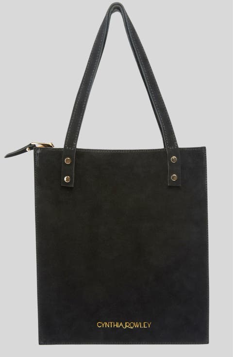 Sleek Suede Tote