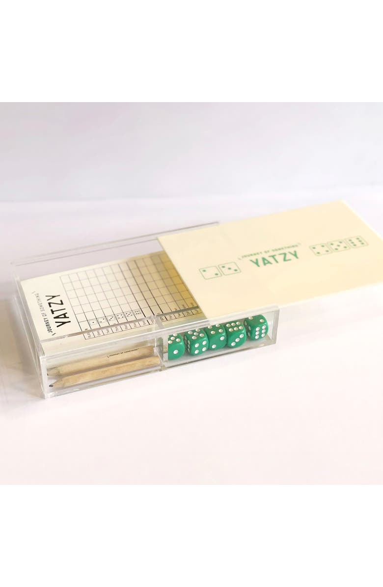 Journey of Something Luxury Yatzy, Classic Dice Game Set, Family & Party, Alternate, color, 