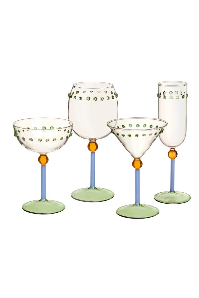 Henan Borosilicate Glass Wine Glass 15 Oz., Alternate, color, Clear