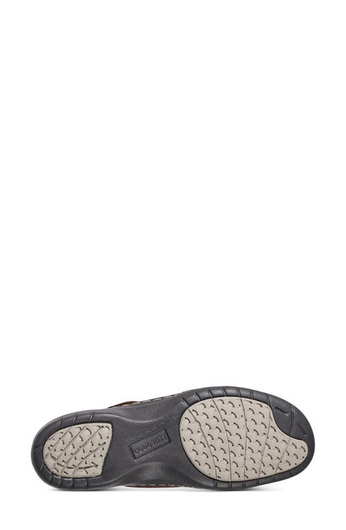 Rockport Cobb Hill Perry Mary Jane Ballet Flat In Dark Brown