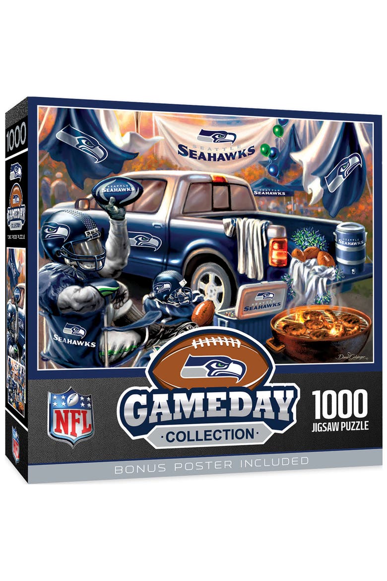 Seattle Seahawks Gameday 1000pc Puzzle, Main, color, Multicolor