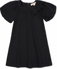 Hope & Henry Kids' Bubble Sleeve Ponte Dress
