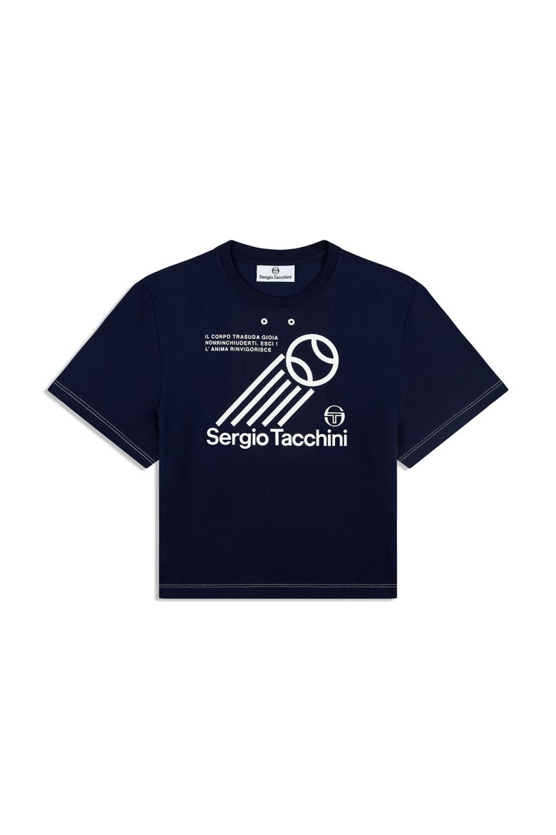 Nera Boxy Tee, Alternate, color, MARITIME BLUE