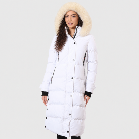Quilted Maxi Long Jacket