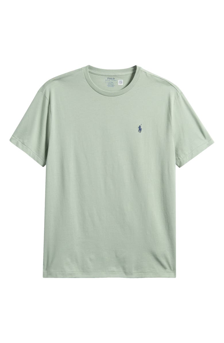 Polo Ralph Lauren Classic Fit Jersey Crewneck T-Shirt, Main, color, Light Green
