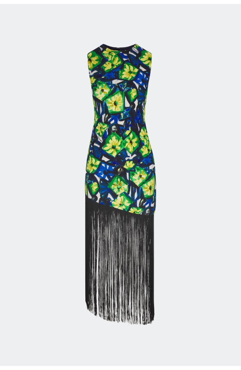 SIMONMILLER Casablanca Fringe Dress, Alternate, color, Abstract Floral