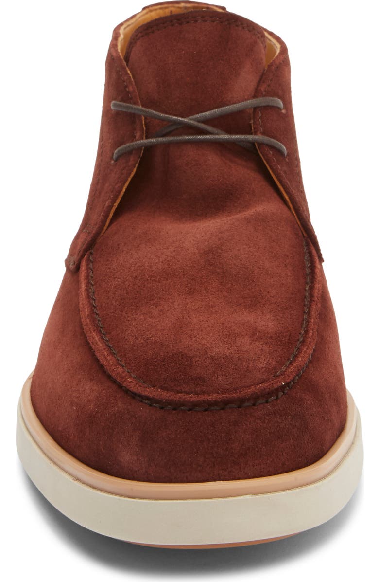 Magnanni Lello Castagna Suede Boot, Alternate, color, Castagna Brik Suede