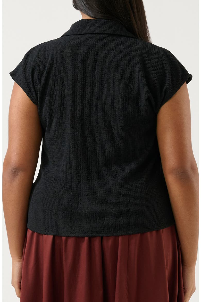 Harko Twist Front Top, Alternate, color, BLACK