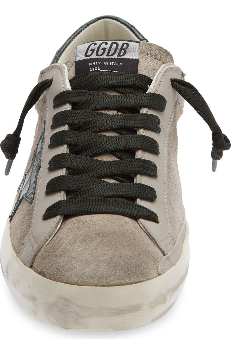 Golden Goose Super-Star Sneaker, Alternate, color, Grey/Beige/Green