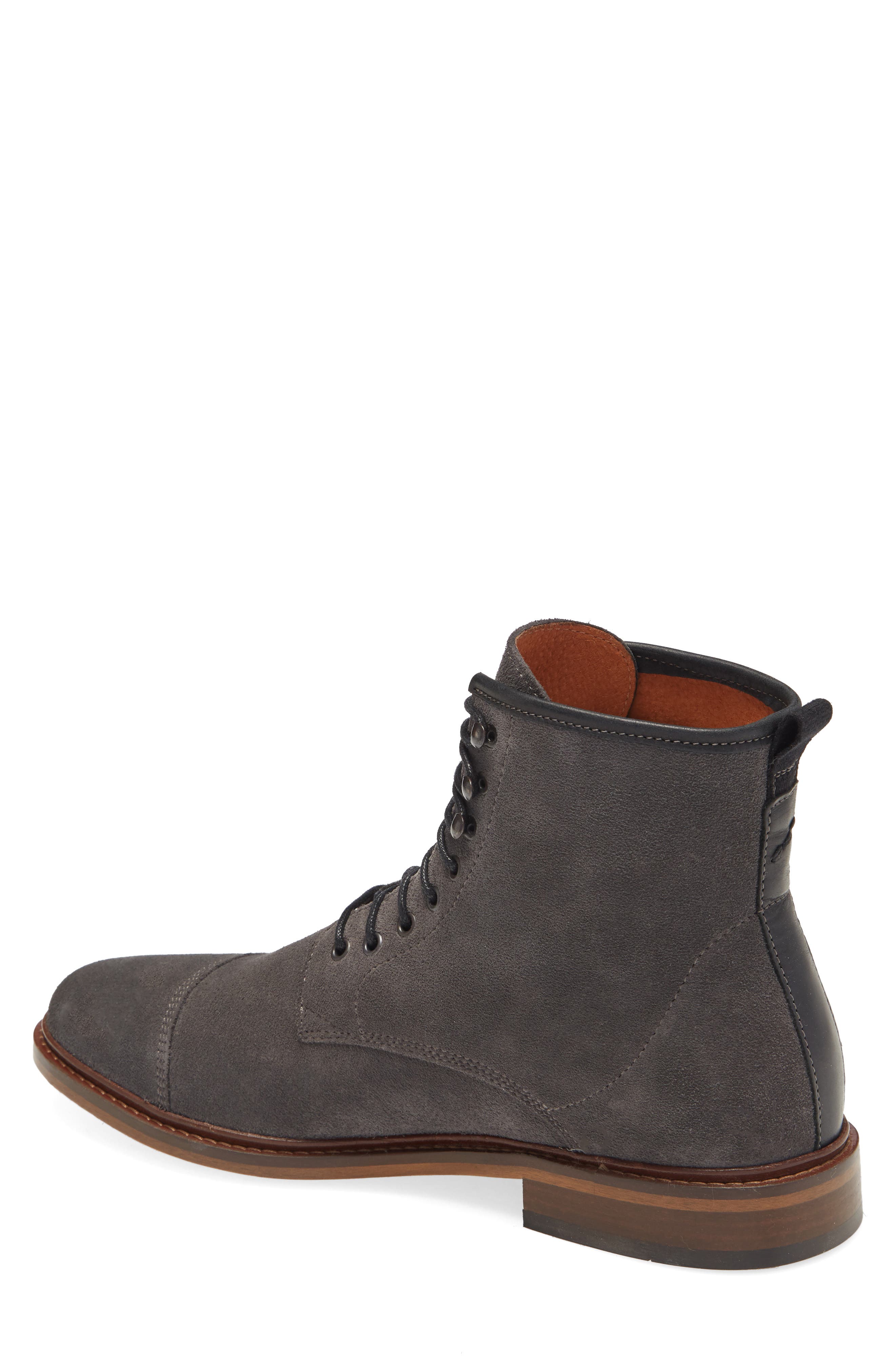 Shoe The Bear Curtis Cap Toe Boot, Alternate, color, 