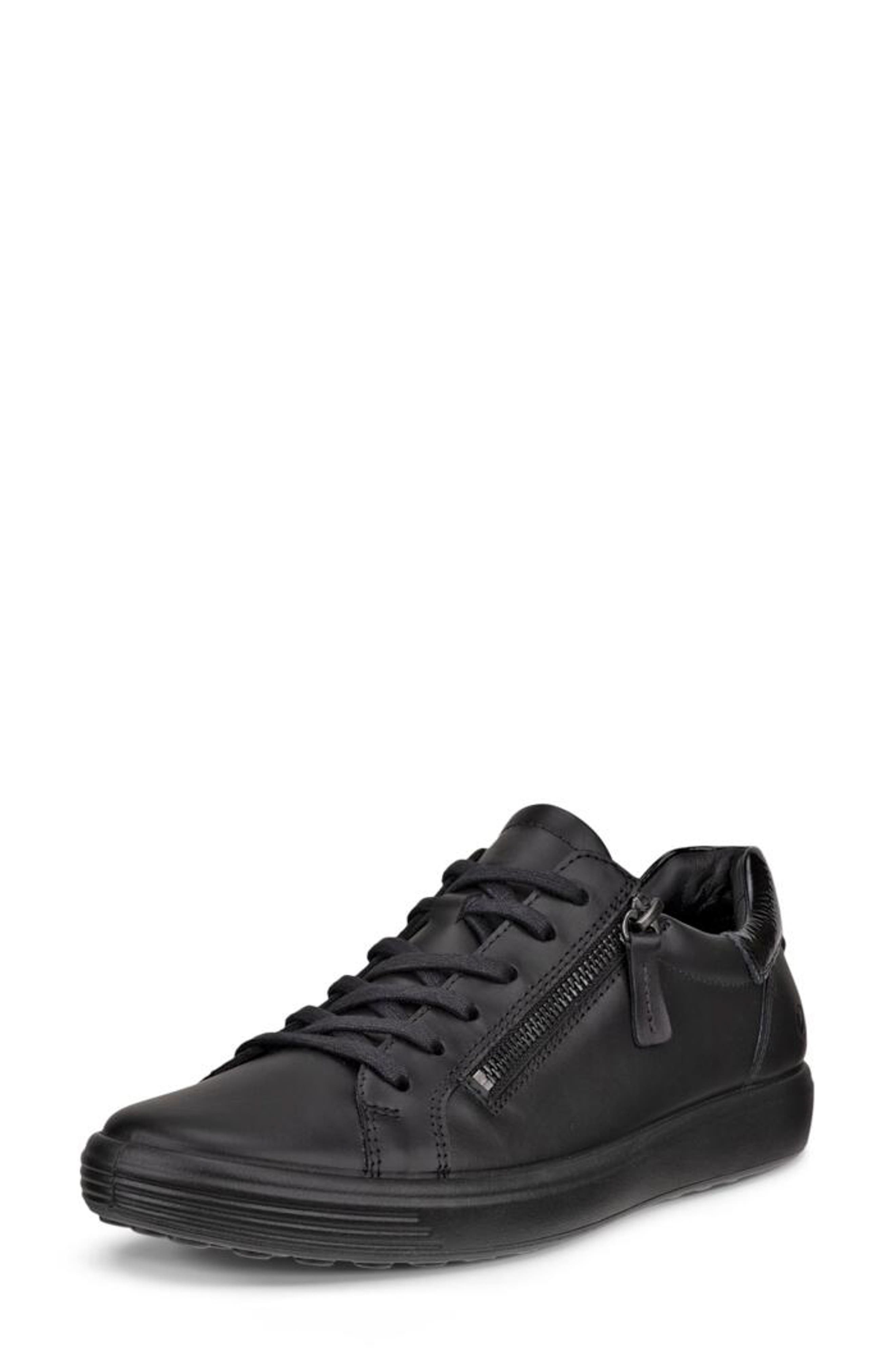 ECCO Soft 7 Sneaker, Main, color, Black