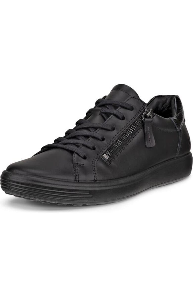 ECCO Soft 7 Sneaker, Main, color, Black