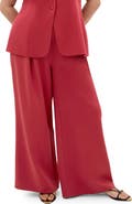City Chic Tori Pleat Wide Leg Pants