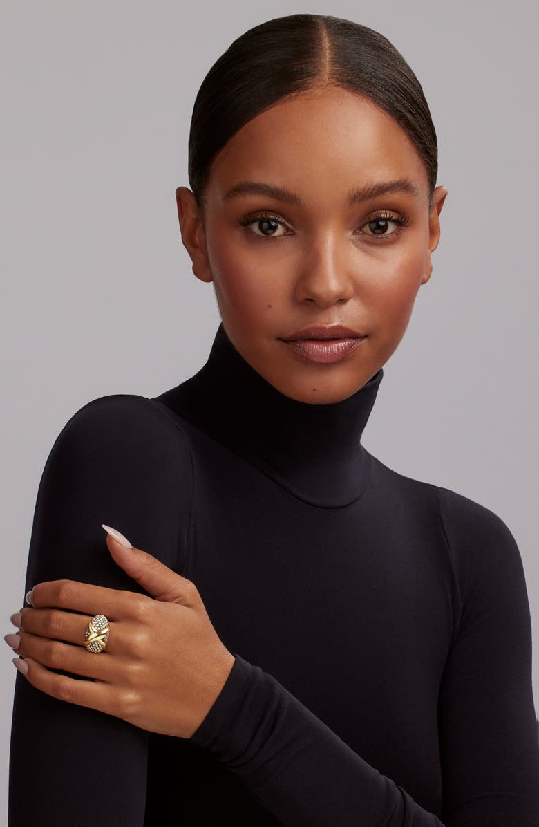 LAGOS Embrace Dome Ring, Alternate, color, Metallic