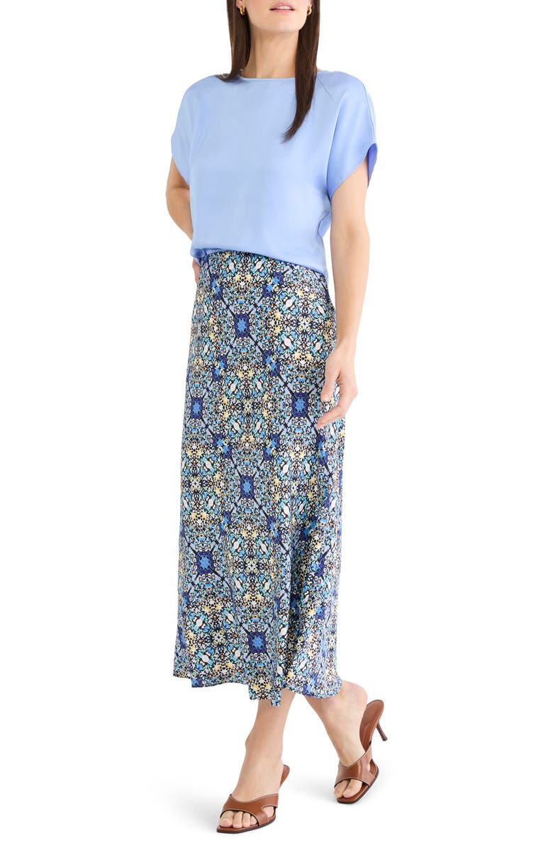 NIC+ZOE Day Gloss Top, Alternate, color, French Blue