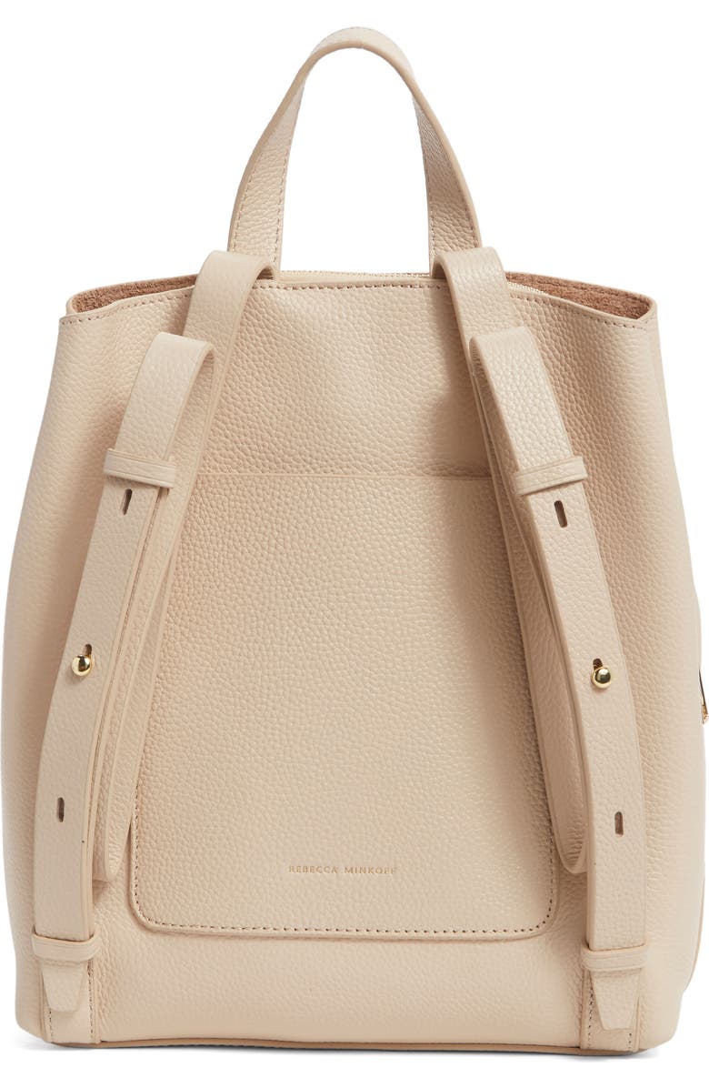Rebecca Minkoff Darren Medium Leather Backpack, Alternate, color,