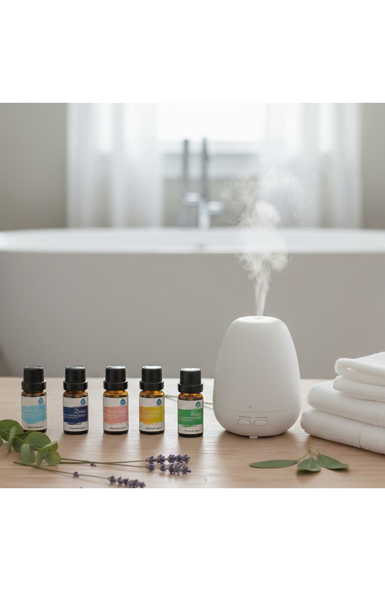 PURSONIC 8 Pack of 100% Pure Essential Aromatherapy Oils, Alternate, color, Multicolor