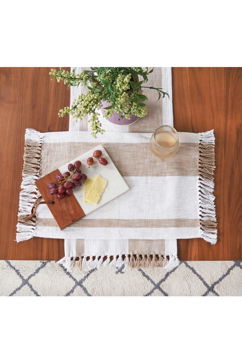 Morgan Stripes Towel Collection, Alternate, color, Brown