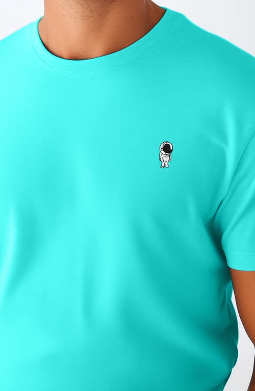 Dalix Astronaut Tee In Teal