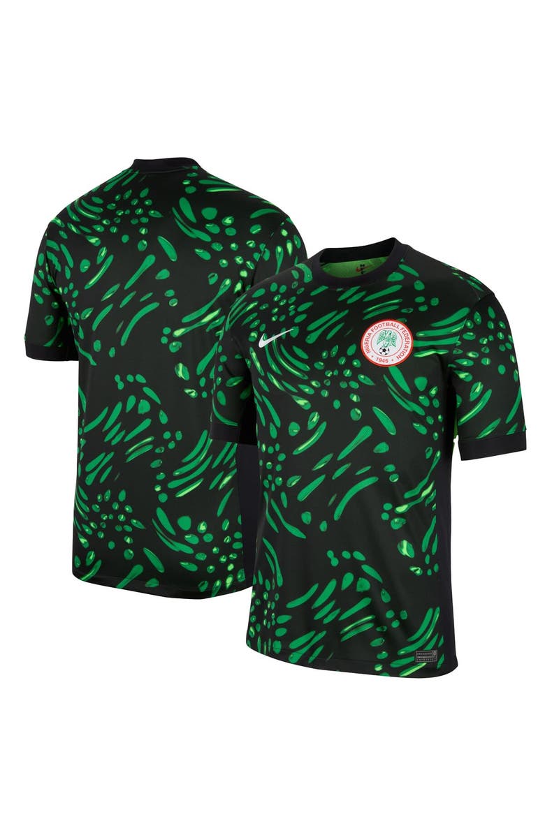 Nike Men's Nike  Black Nigeria National Team 2024 Away Replica Jersey, Main, color, 