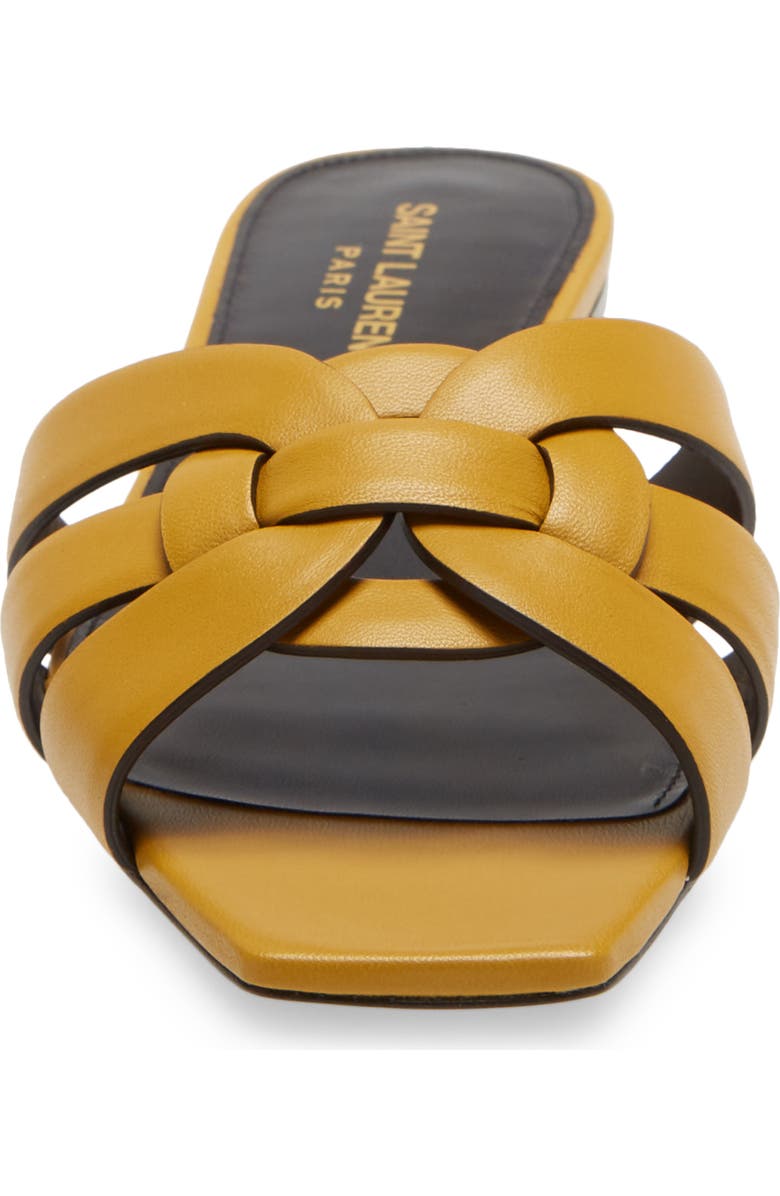 Saint Laurent Nu Pieds Slide Sandal, Alternate, color,