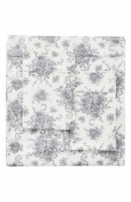 MELANGE HOME Petit Toile Flannel Sheet Set