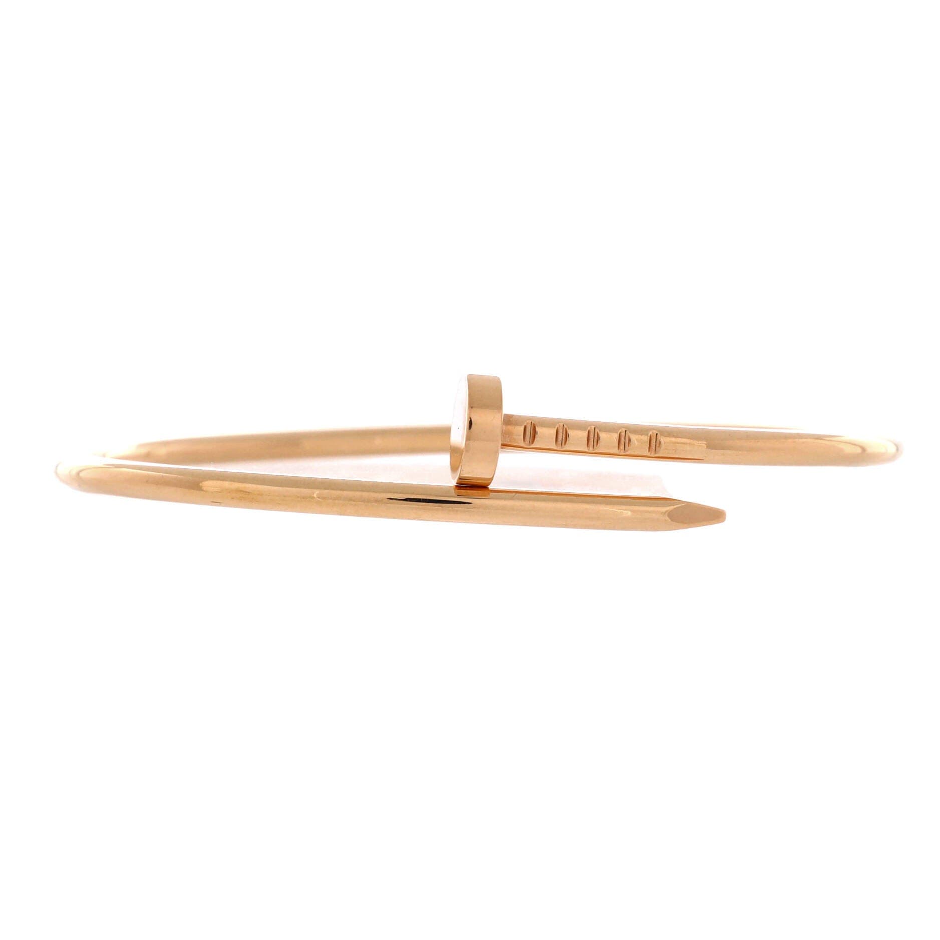 Juste un Clou Bracelet 18K Rose Gold Small, Main, color, Metallic Gold