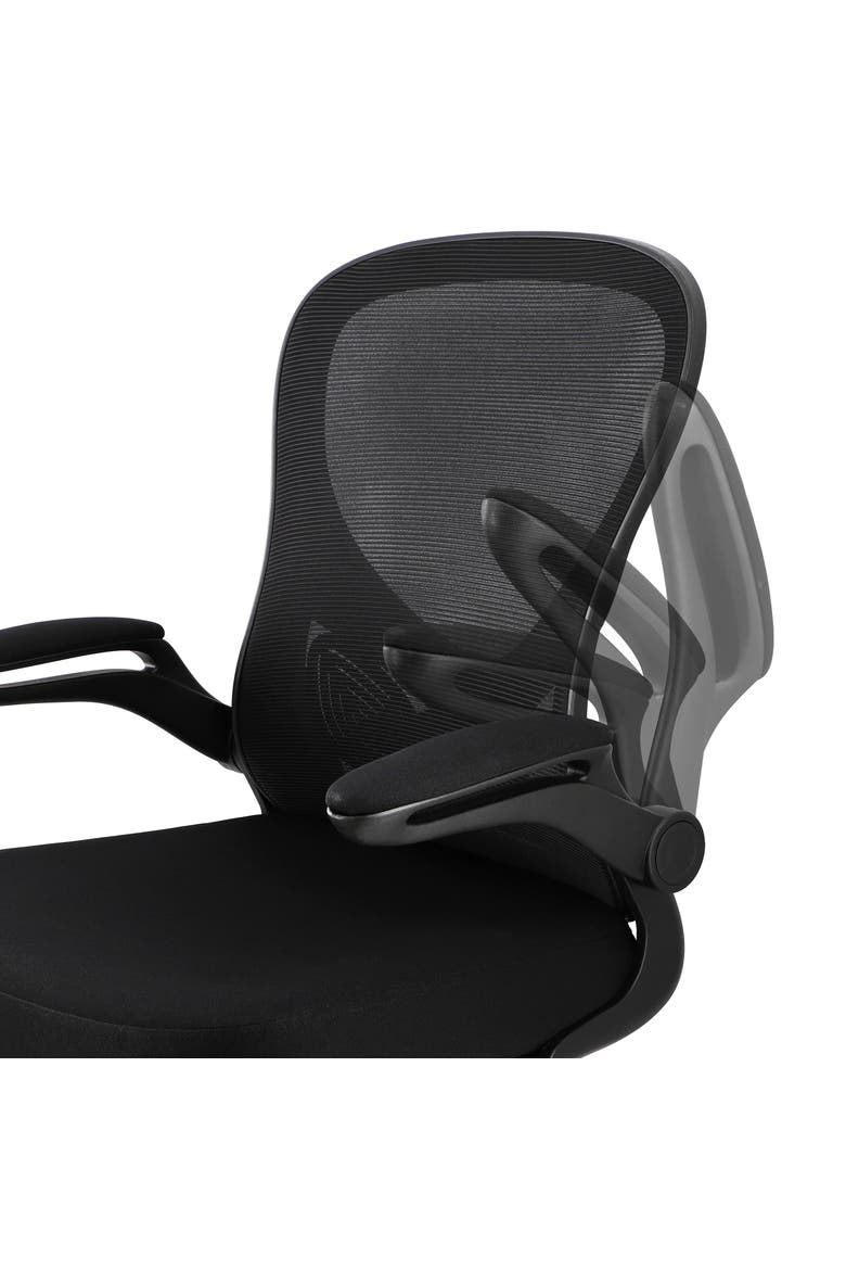 High Back Adjustable Office Chair, Alternate, color, Black