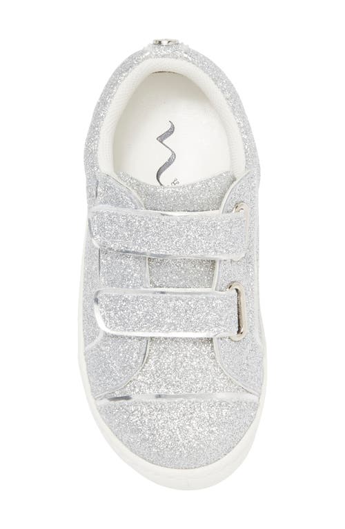 Nina Kids' Metallic Sneaker In White