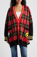 Dressed in Lala Do It Madly Plaid Cardigan