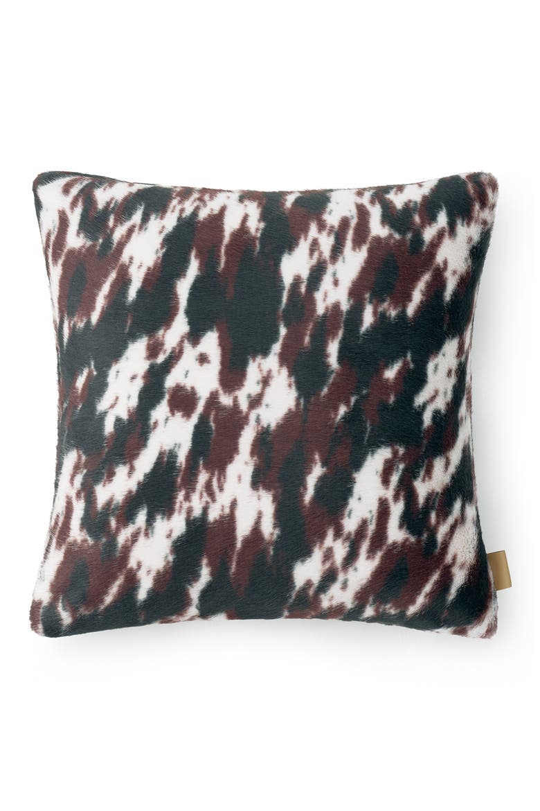 Everett Accent Pillow, Alternate, color, BURNT CEDAR COW