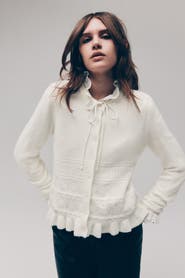 H&M Pointelle-knit Cardigan