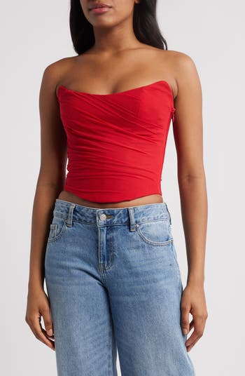 Hallie Corset Top & Scarf