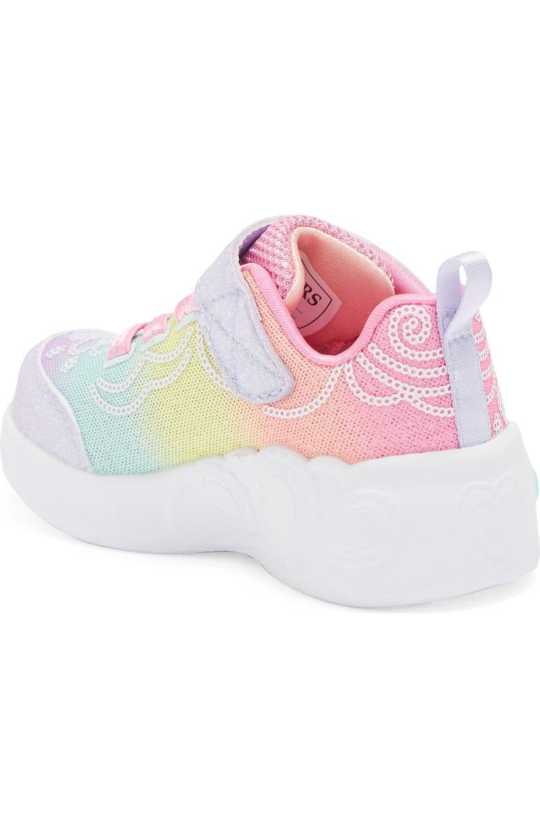 SKECHERS Kids' Princess Sequin Light-Up Sneaker, Alternate, color,
