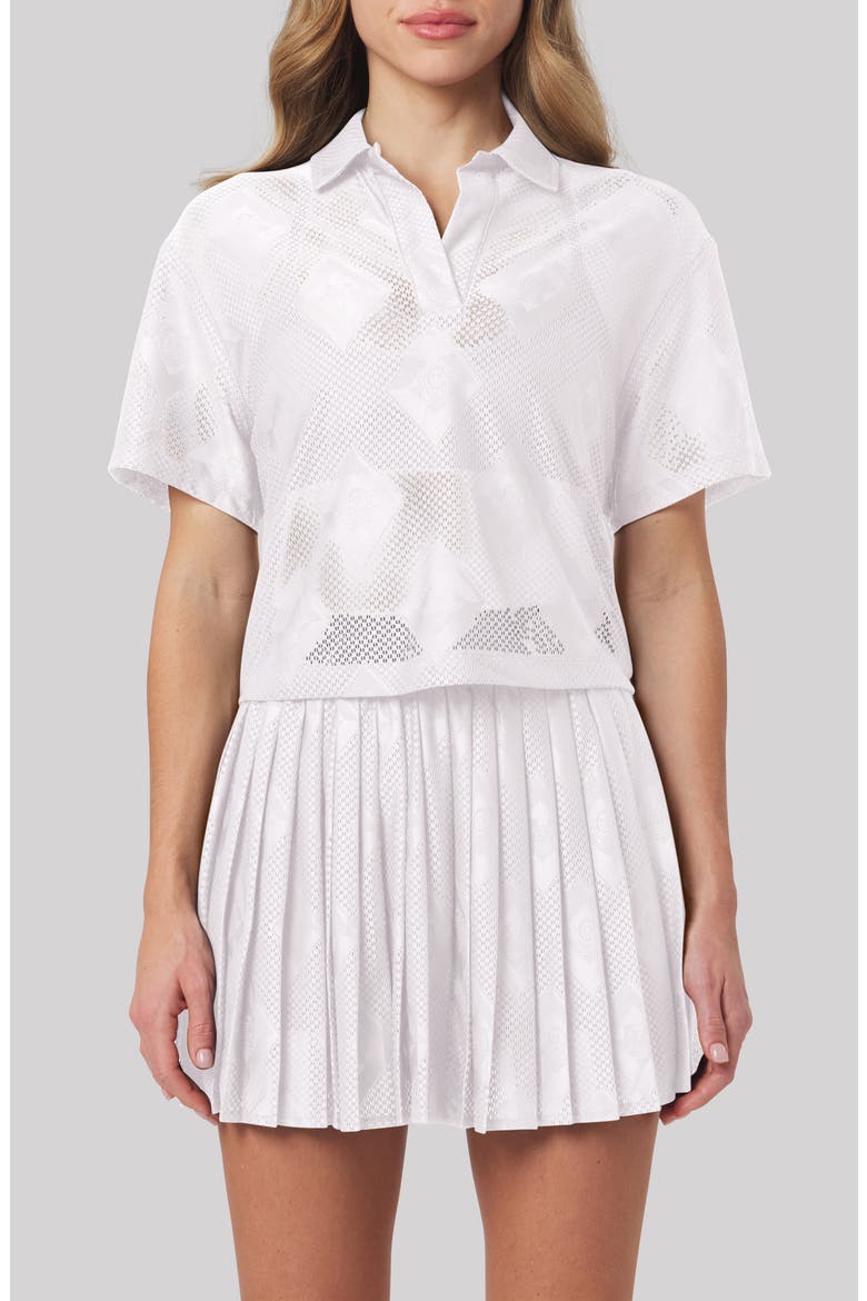 Cici Golf Polo, Main, color, WHITE