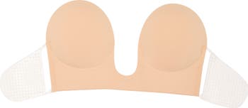 Backless Strapless Adhesive Underwire Bra