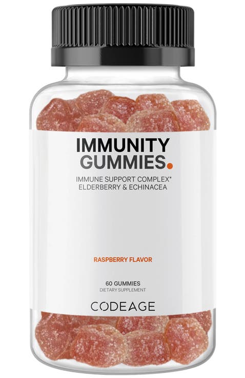 Immunity Gummies + Vitamin C Vegan Supplement