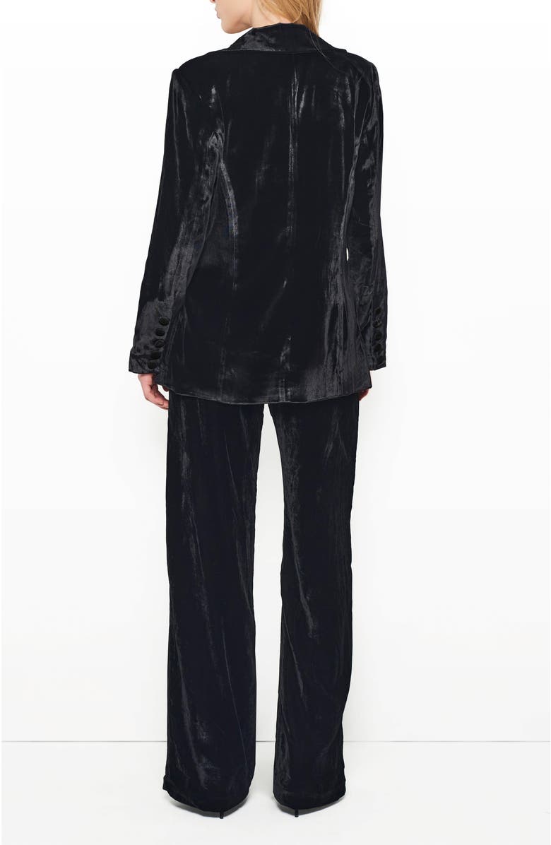AS by DF Fiona Velvet Boyfriend Blazer, Alternate, color,