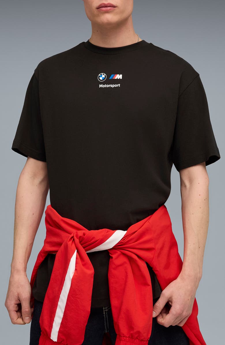 PUMA BMW M Motorsport Car Graphic T-Shirt, Main, color, Puma Black