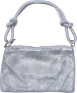 Adornia Sequin Slouch Evening Bag
