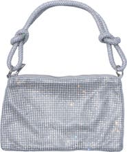 Adornia Sequin Slouch Evening Bag