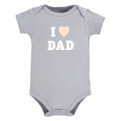 Hudson Baby Essential Cotton Bodysuits 5-piece Set In Multi