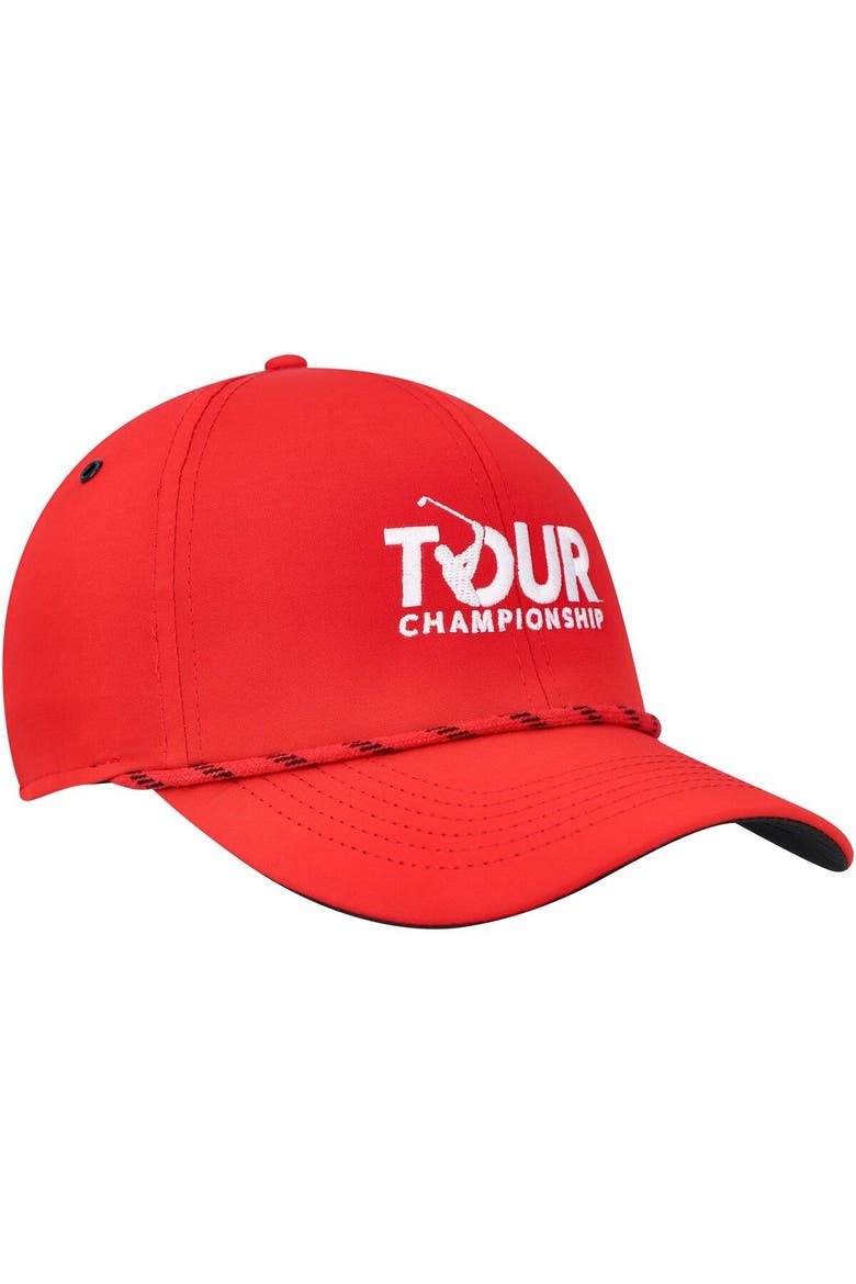 Men's Barstool Golf Red TOUR Championship Retro Adjustable Hat, Alternate, color, Red