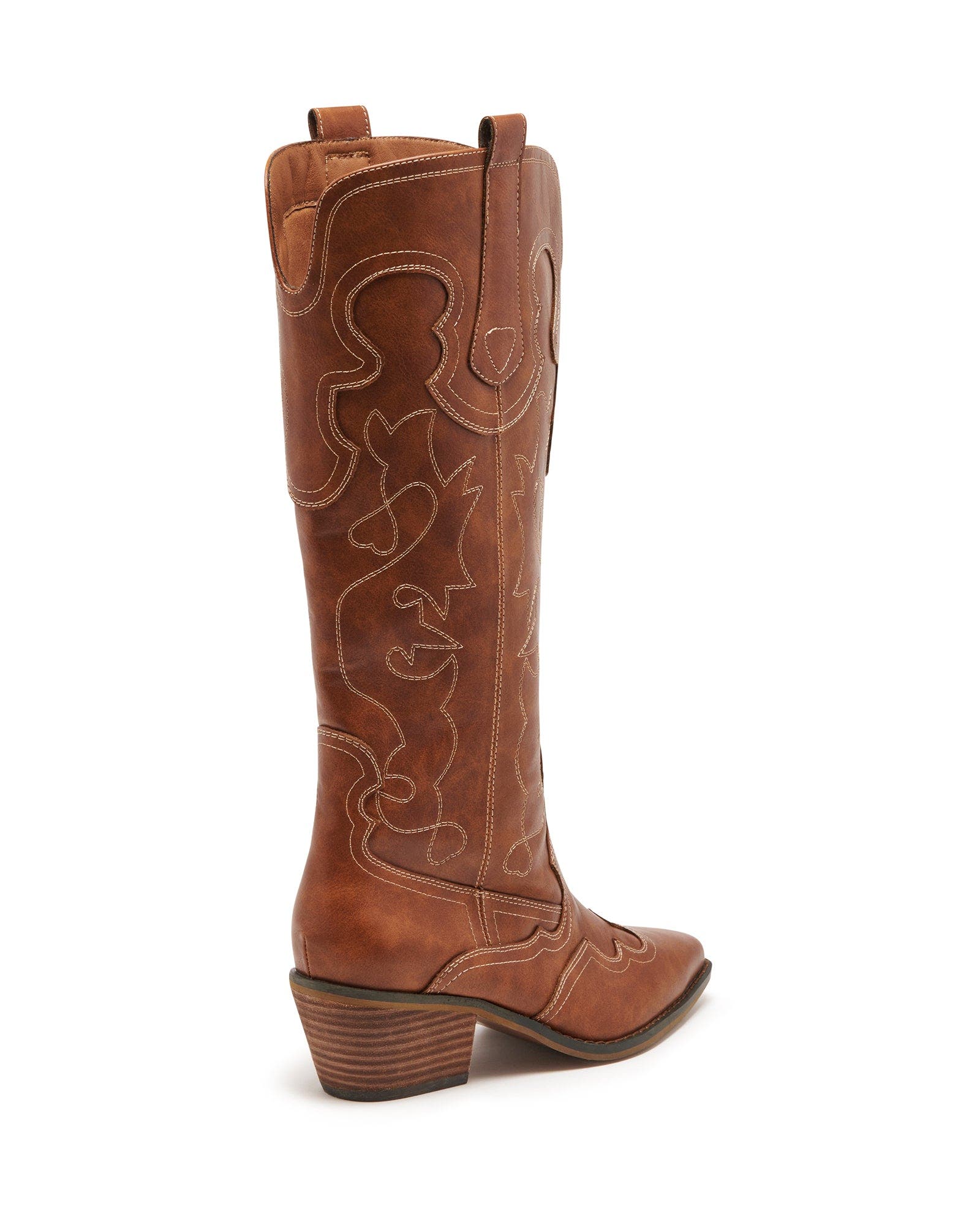 Malvin Western Boot, Alternate, color, TAN BURNISHED PU