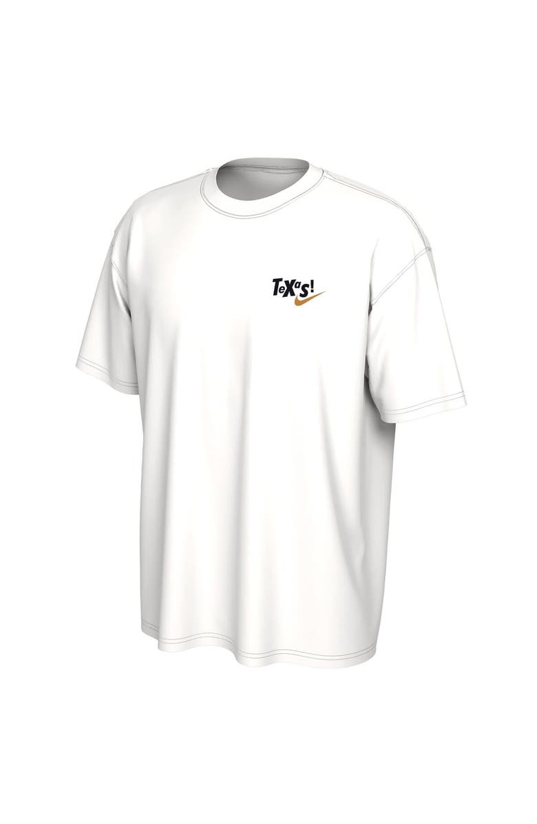 Nike Men's Nike  White Texas Longhorns Max90 T-Shirt, Alternate, color, White