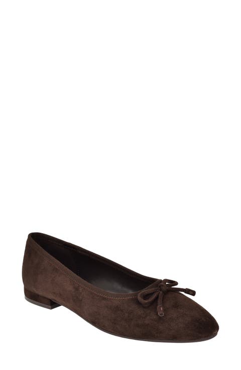 Cyrie Bow Embellished Ballet Flat (Women)