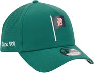 New Era Men's New Era Green Detroit Tigers Pin Seeker 9FORTY A-Frame Adjustable Hat