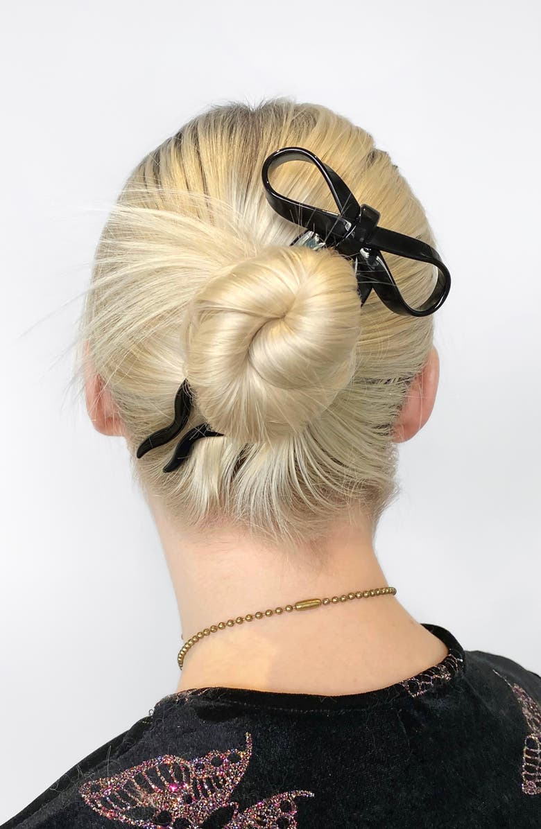 Chunks Large Bow Hairpin, Alternate, color, 